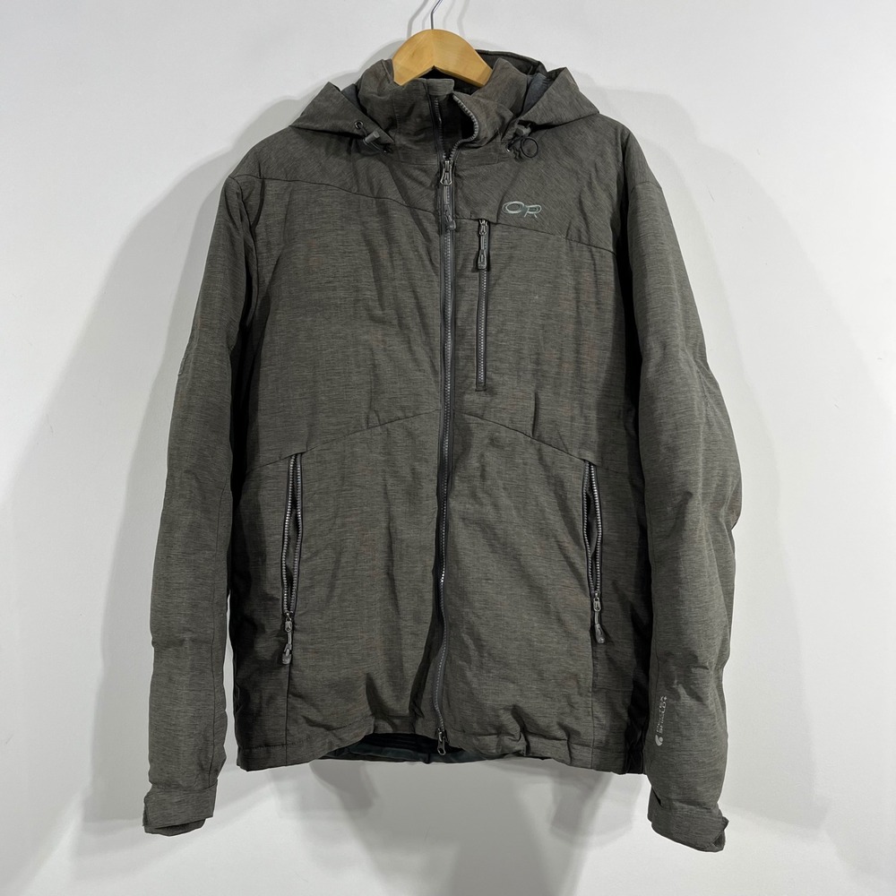 Outdoor Research Gorpcore Pertex Shield+ Hooded Jacket Goose Down Mens Large